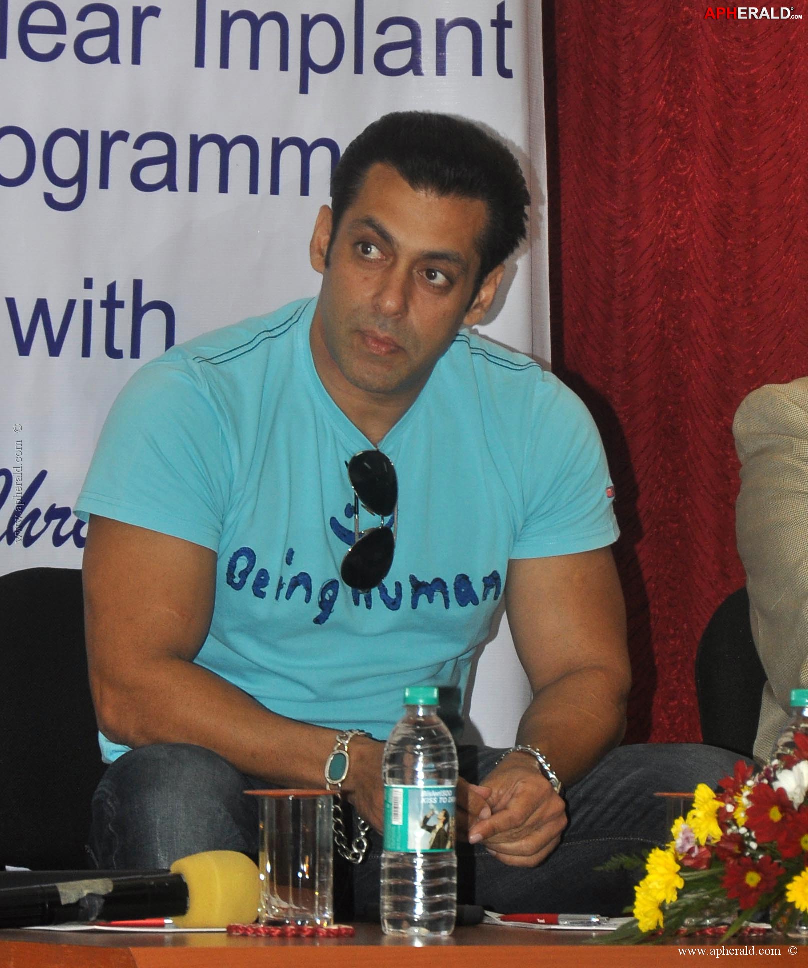 Salman Khan At Holy Family Hospital