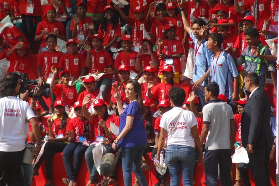 Salman Khan at Reliance Foundation Young Champs Launch