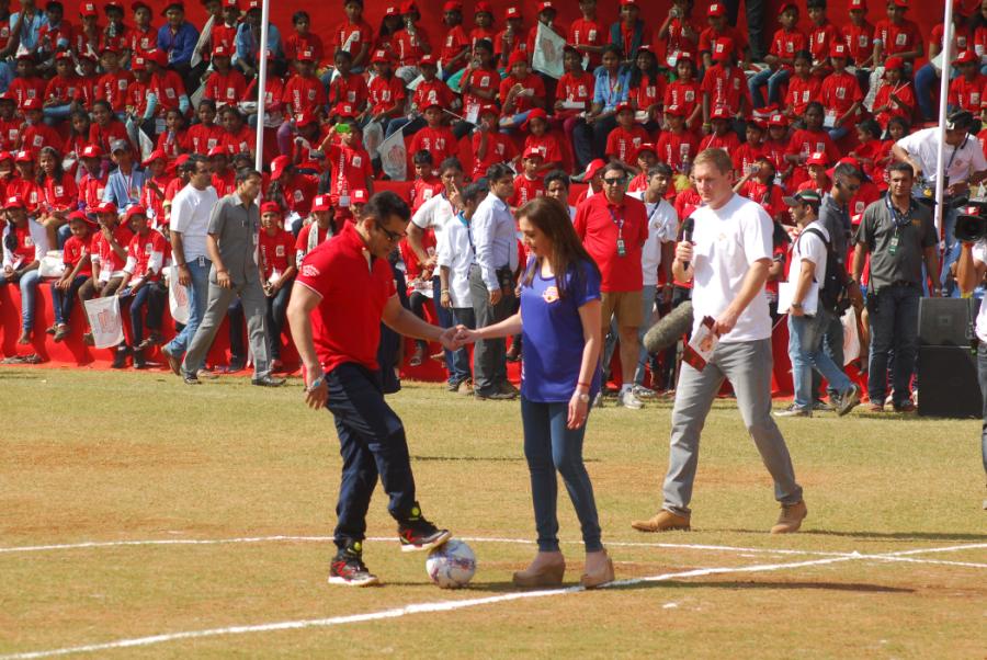 Salman Khan at Reliance Foundation Young Champs Launch