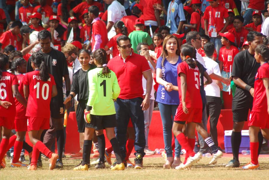 Salman Khan at Reliance Foundation Young Champs Launch