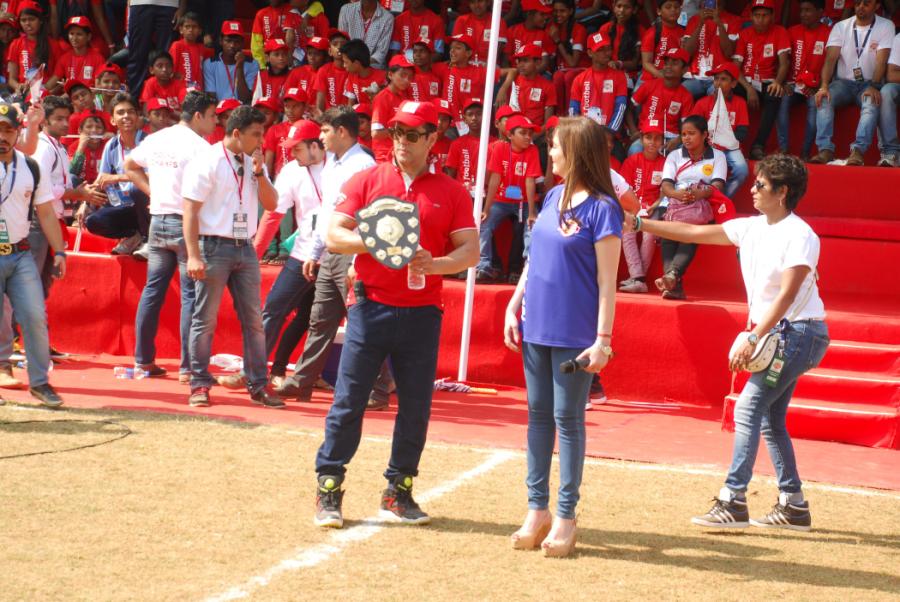 Salman Khan at Reliance Foundation Young Champs Launch