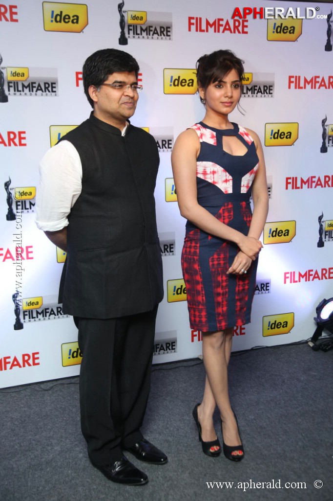 Samantha at 60th Idea Filmfare Awards