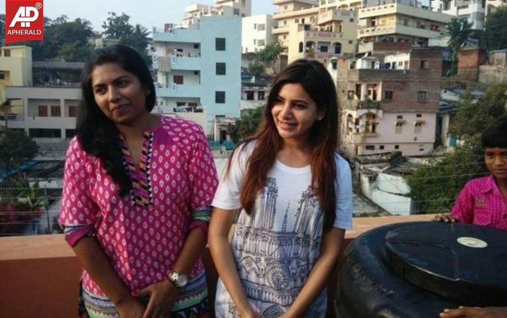 Samantha at Swachh Bharat Photos