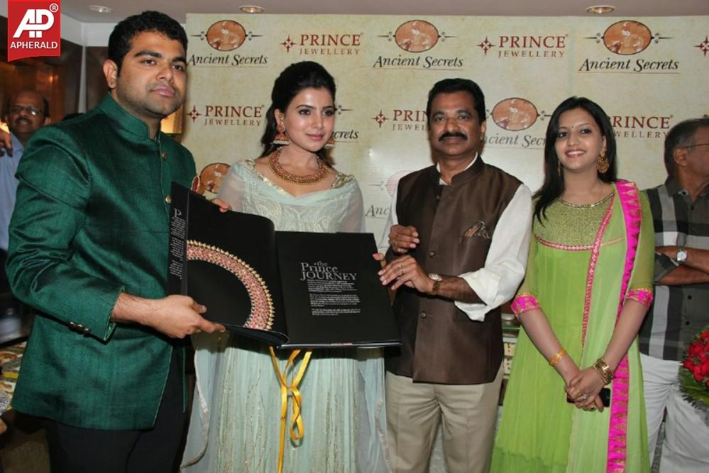 Samantha Launches Prince Jewelary Exhibition Pics