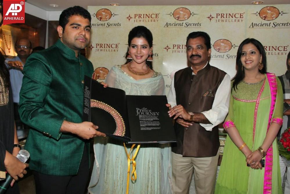 Samantha Launches Prince Jewelary Exhibition Pics