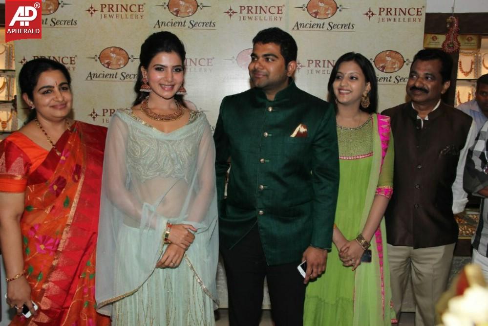 Samantha Launches Prince Jewelary Exhibition Pics