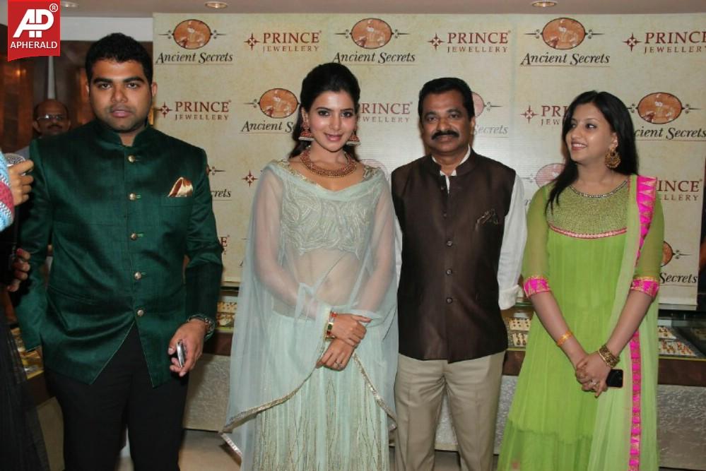 Samantha Launches Prince Jewelary Exhibition Pics