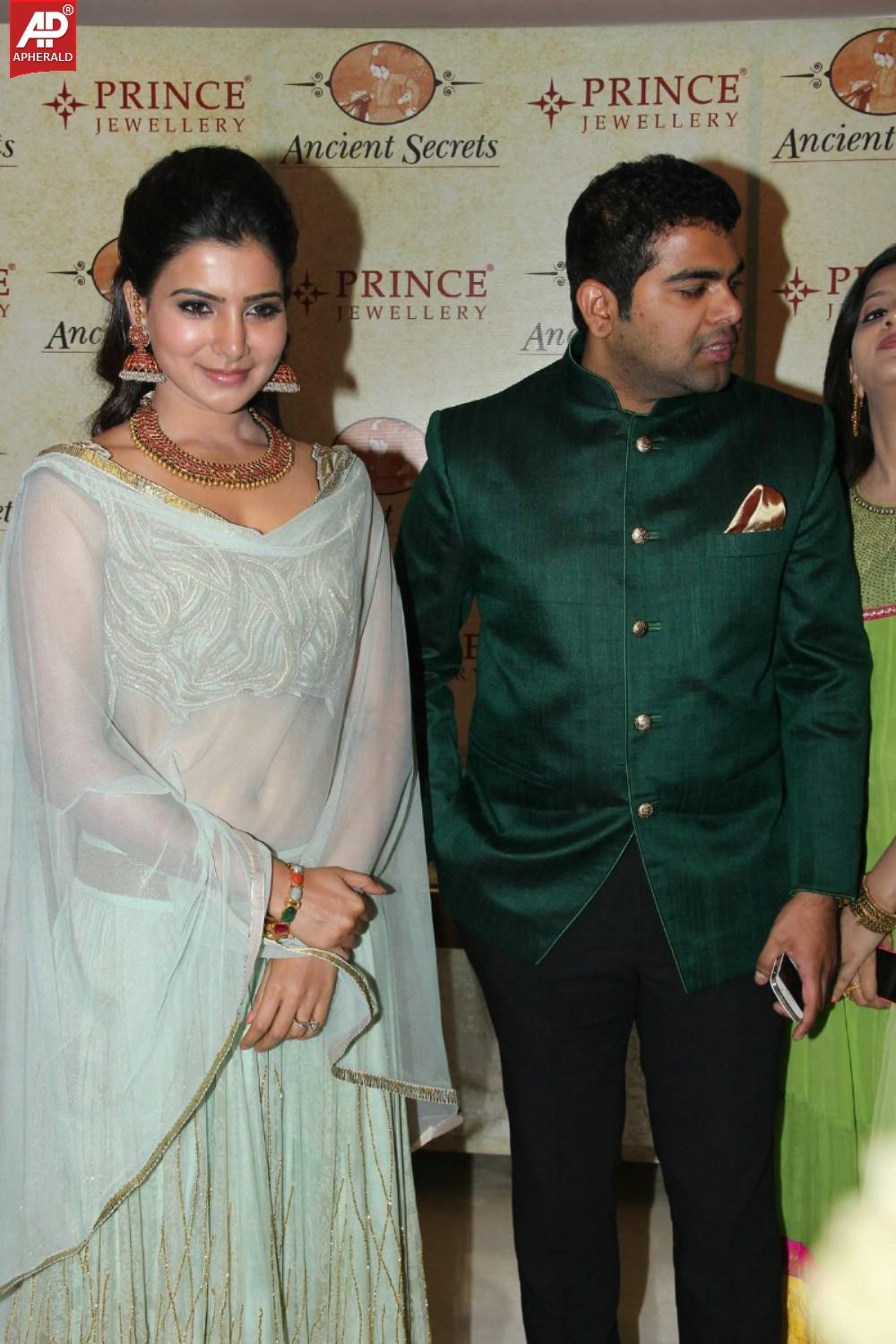 Samantha Launches Prince Jewelary Exhibition Pics