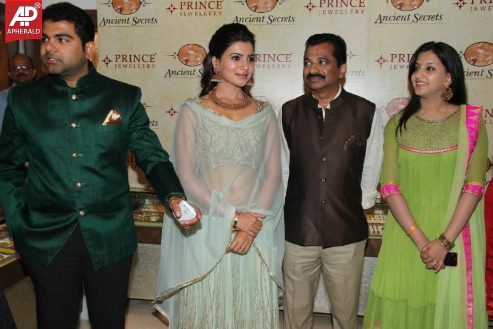 Samantha Launches Prince Jewelary Exhibition Pics