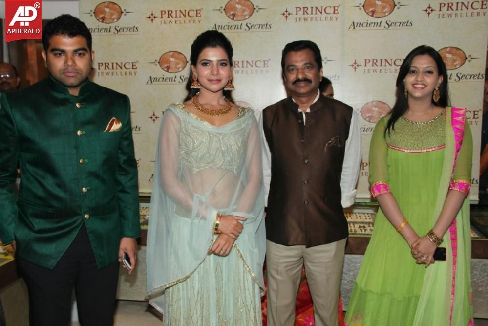 Samantha Launches Prince Jewelary Exhibition Pics