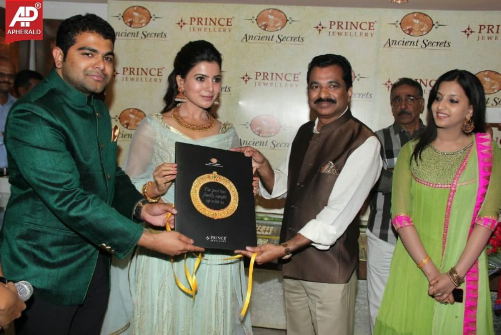 Samantha Launches Prince Jewelary Exhibition Pics