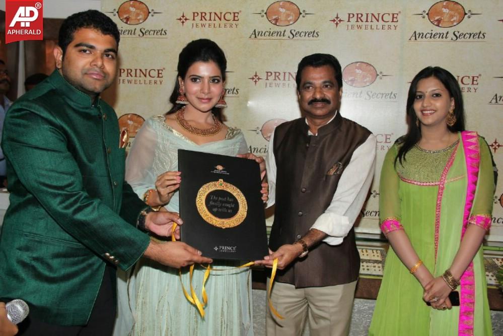 Samantha Launches Prince Jewelary Exhibition Pics