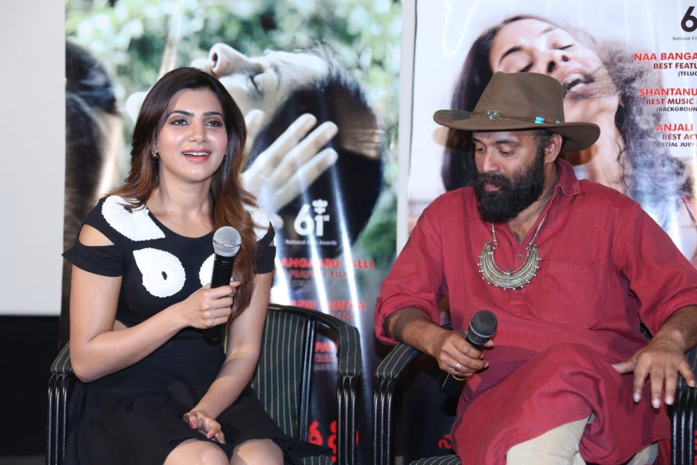 Samantha Promotes Naa Bangaaru Talli Movie