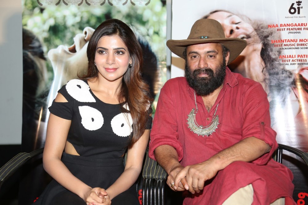 Samantha Promotes Naa Bangaaru Talli Movie