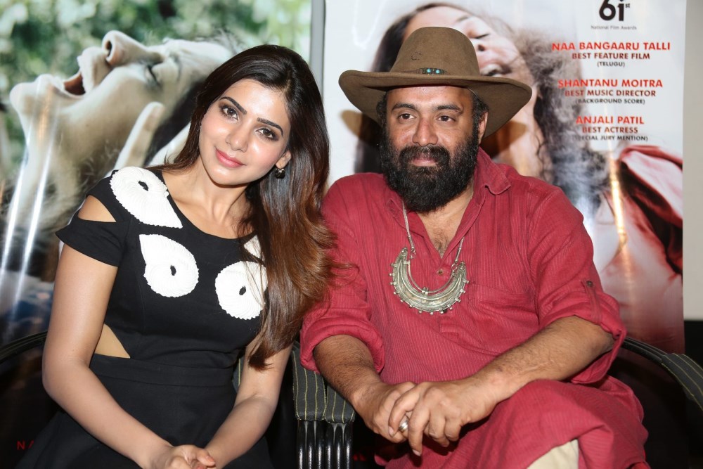 Samantha Promotes Naa Bangaaru Talli Movie