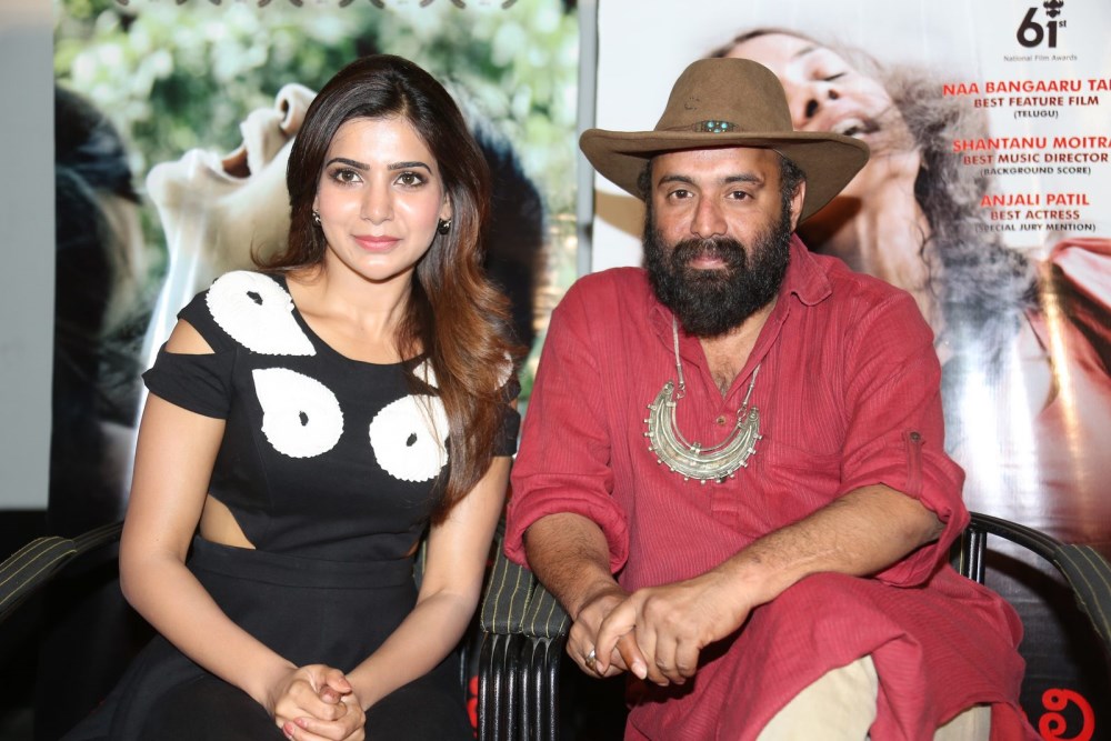 Samantha Promotes Naa Bangaaru Talli Movie