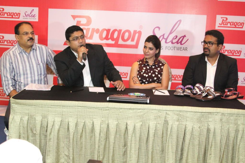 Samantha to Endorse Paragon Solea Footwear