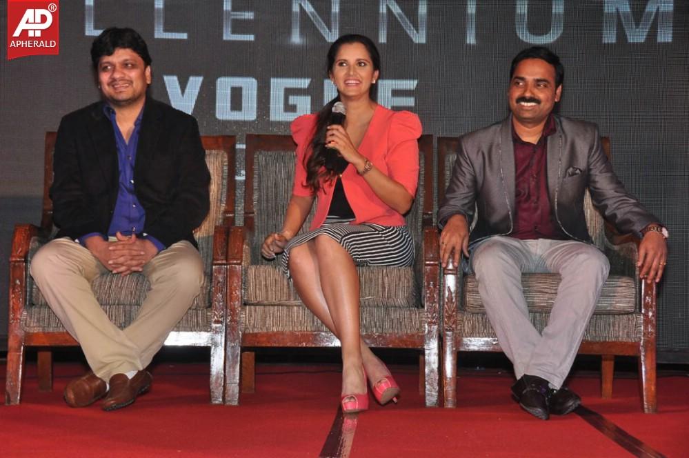 Sania Mirza Launches Celkon Millennium Vogue