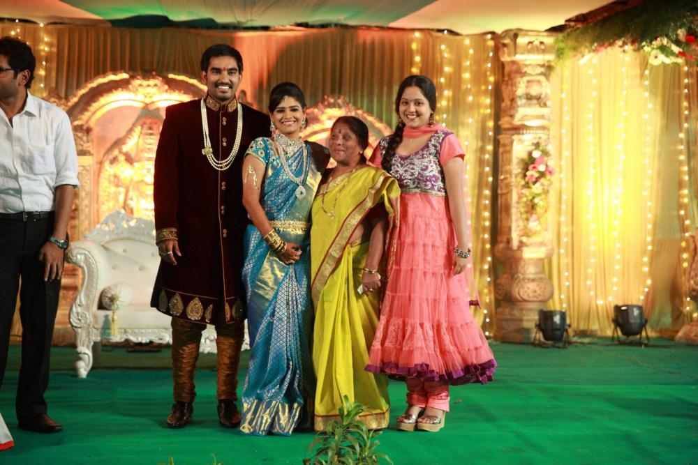 Santosh Pavan Anjali Wedding Reception