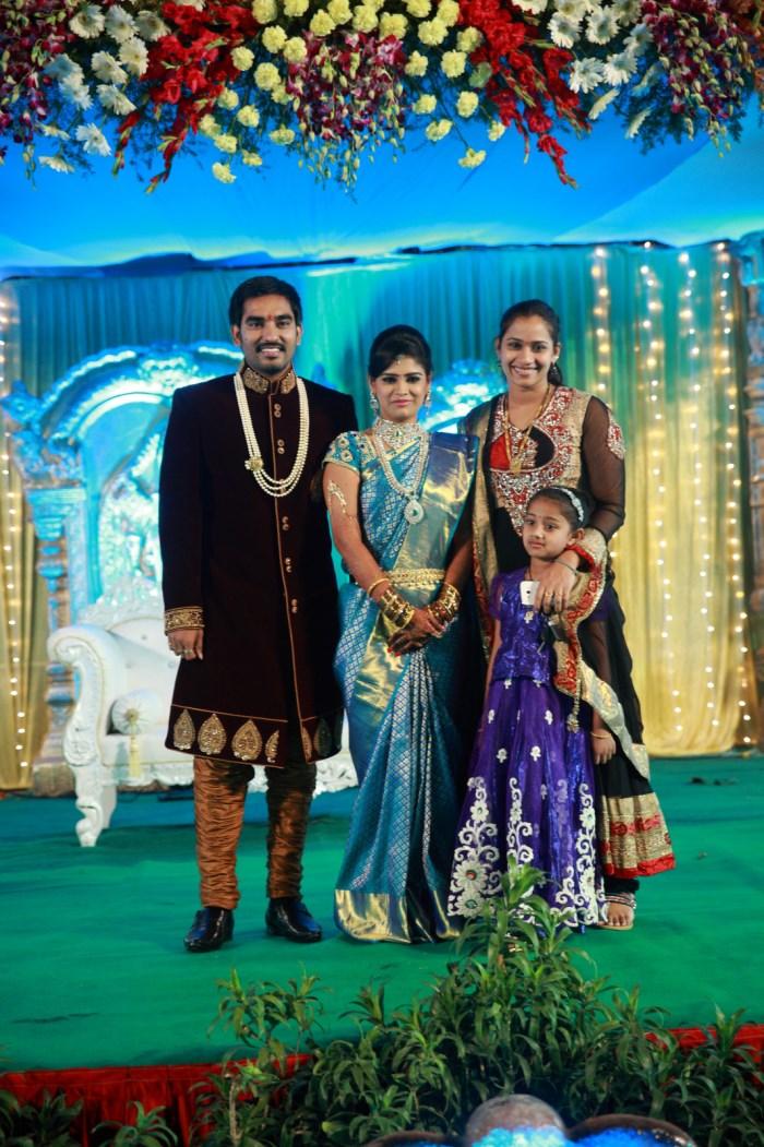 Santosh Pavan Anjali Wedding Reception