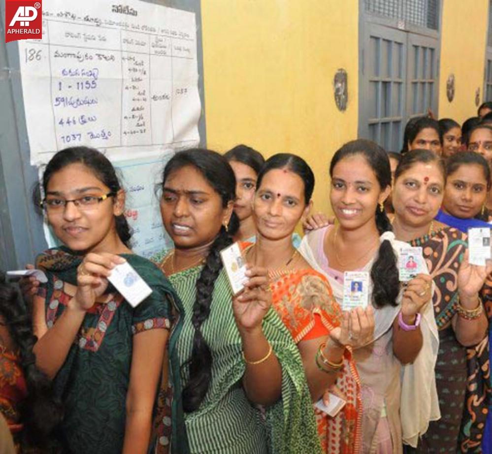 Seemandhra Elections Polling Photos