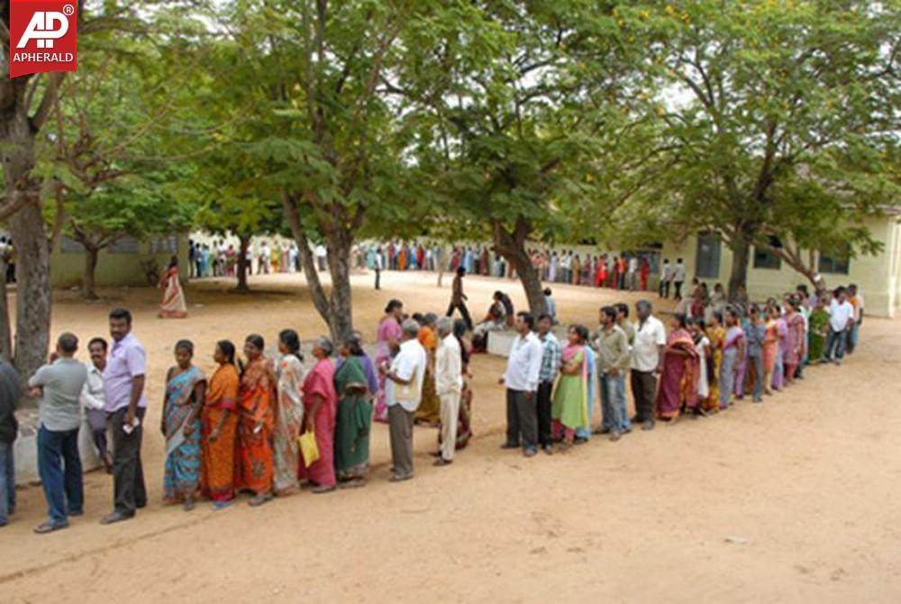 Seemandhra Elections Polling Photos