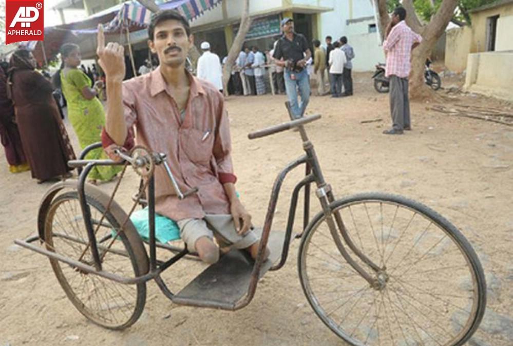 Seemandhra Elections Polling Photos