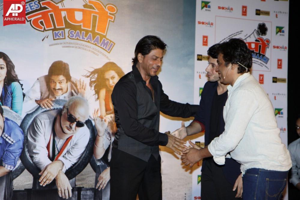 Shahrukh Khan Launch Ekkees Toppon Ki Salaami Trailer