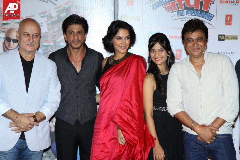 Shahrukh Khan Launch Ekkees Toppon Ki Salaami Trailer