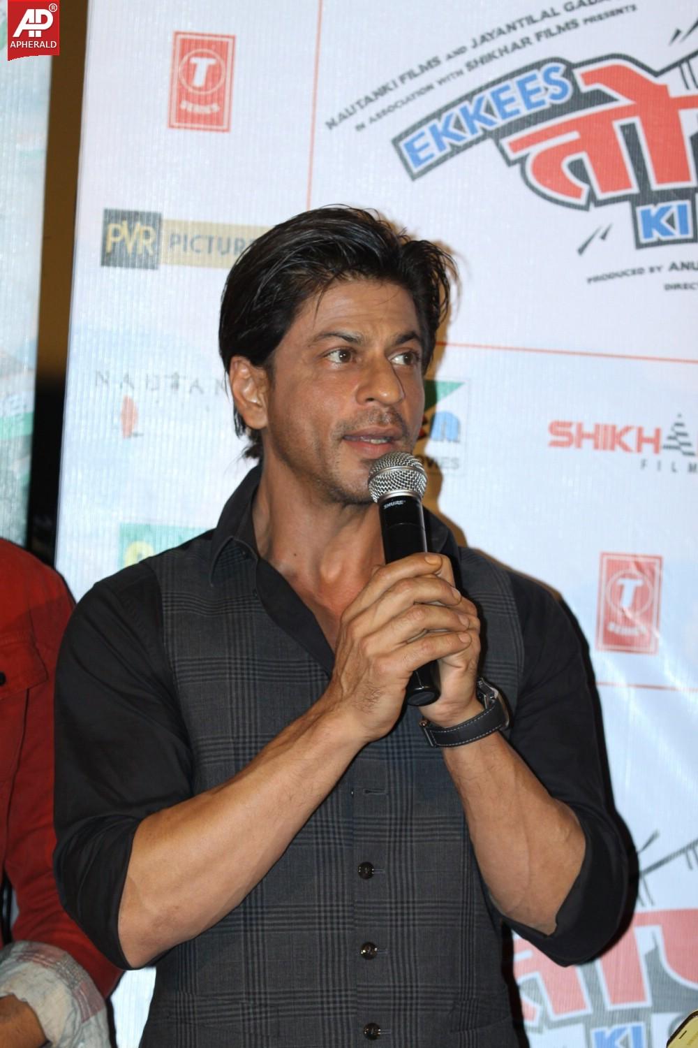 Shahrukh Khan Launch Ekkees Toppon Ki Salaami Trailer