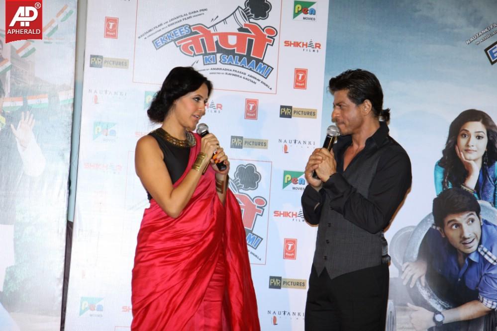 Shahrukh Khan Launch Ekkees Toppon Ki Salaami Trailer