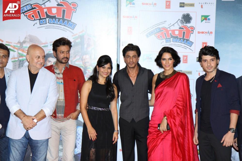 Shahrukh Khan Launch Ekkees Toppon Ki Salaami Trailer