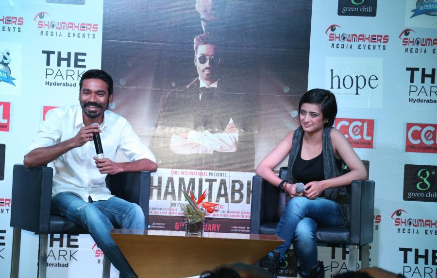 Shamitabh Press Meet in Hyderabad