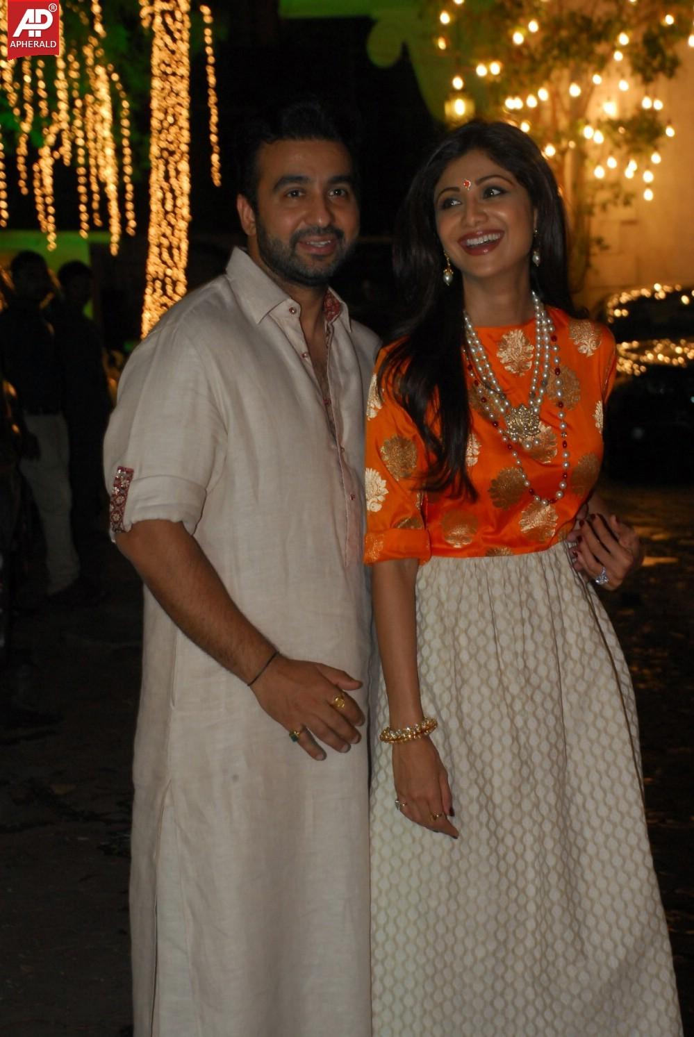 Shilpa Shetty Diwali Party