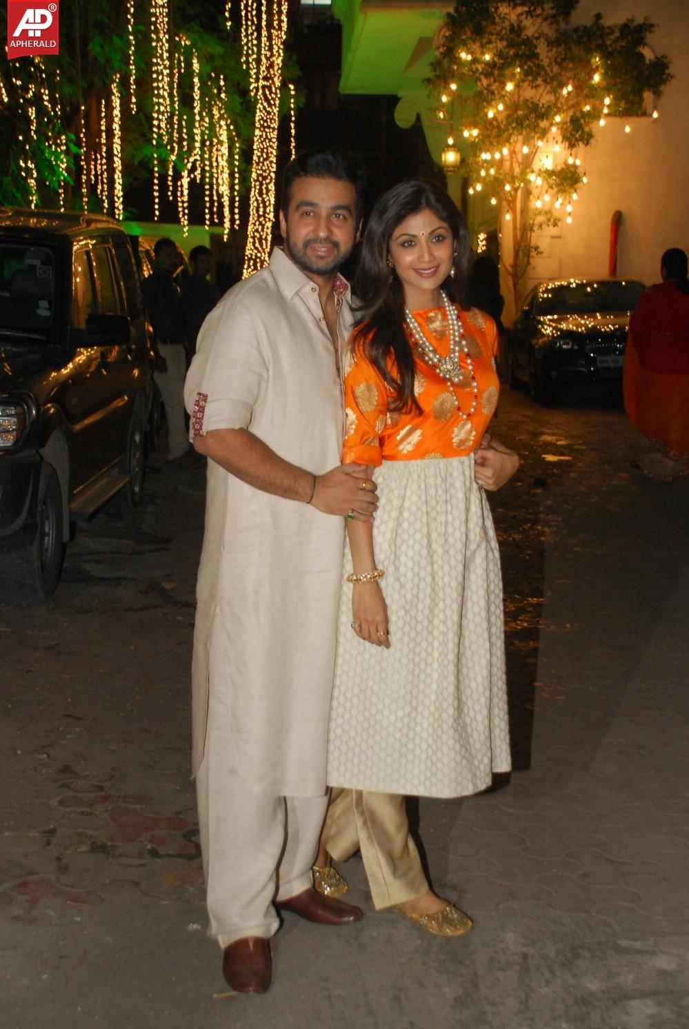 Shilpa Shetty Diwali Party