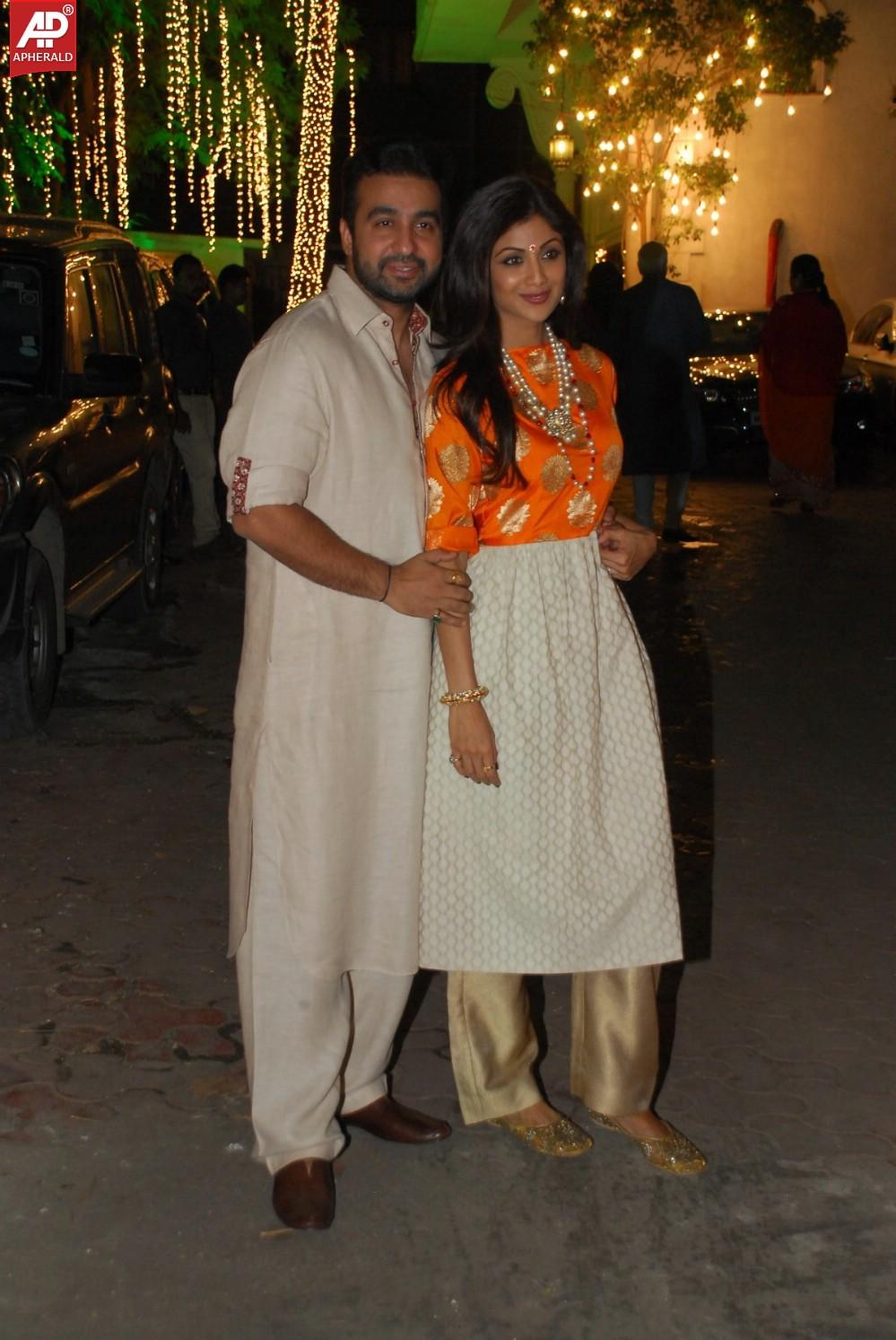 Shilpa Shetty Diwali Party