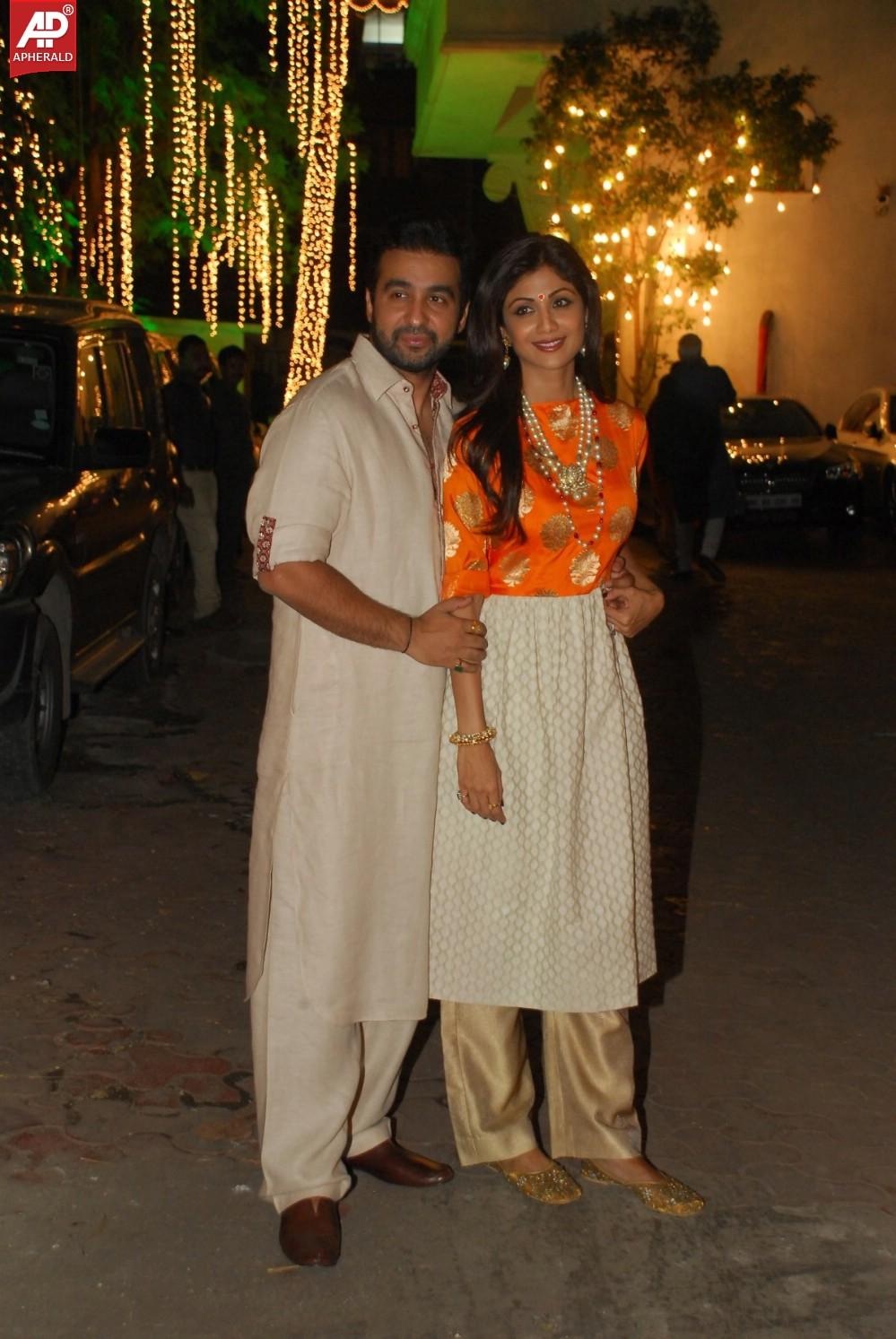 Shilpa Shetty Diwali Party