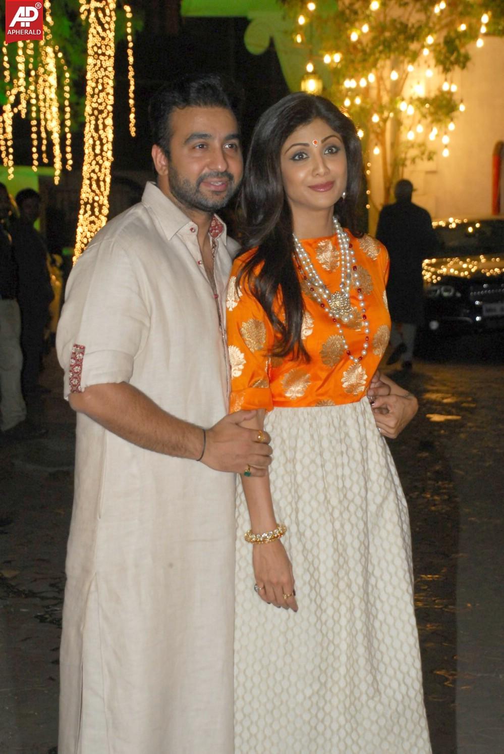 Shilpa Shetty Diwali Party