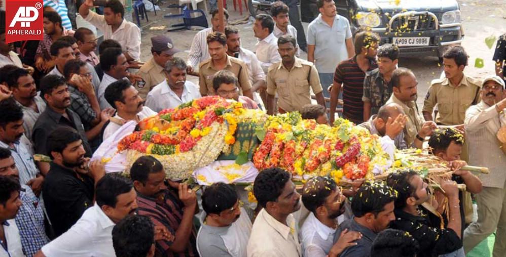 Shobha Nagi Reddy Funerals at Allagadda
