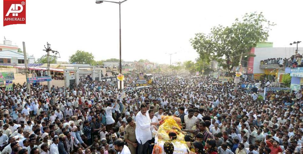 Shobha Nagi Reddy Funerals at Allagadda