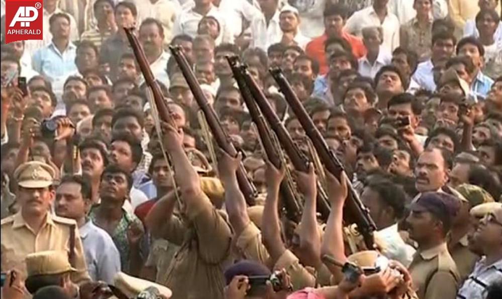 Shobha Nagi Reddy Funerals at Allagadda