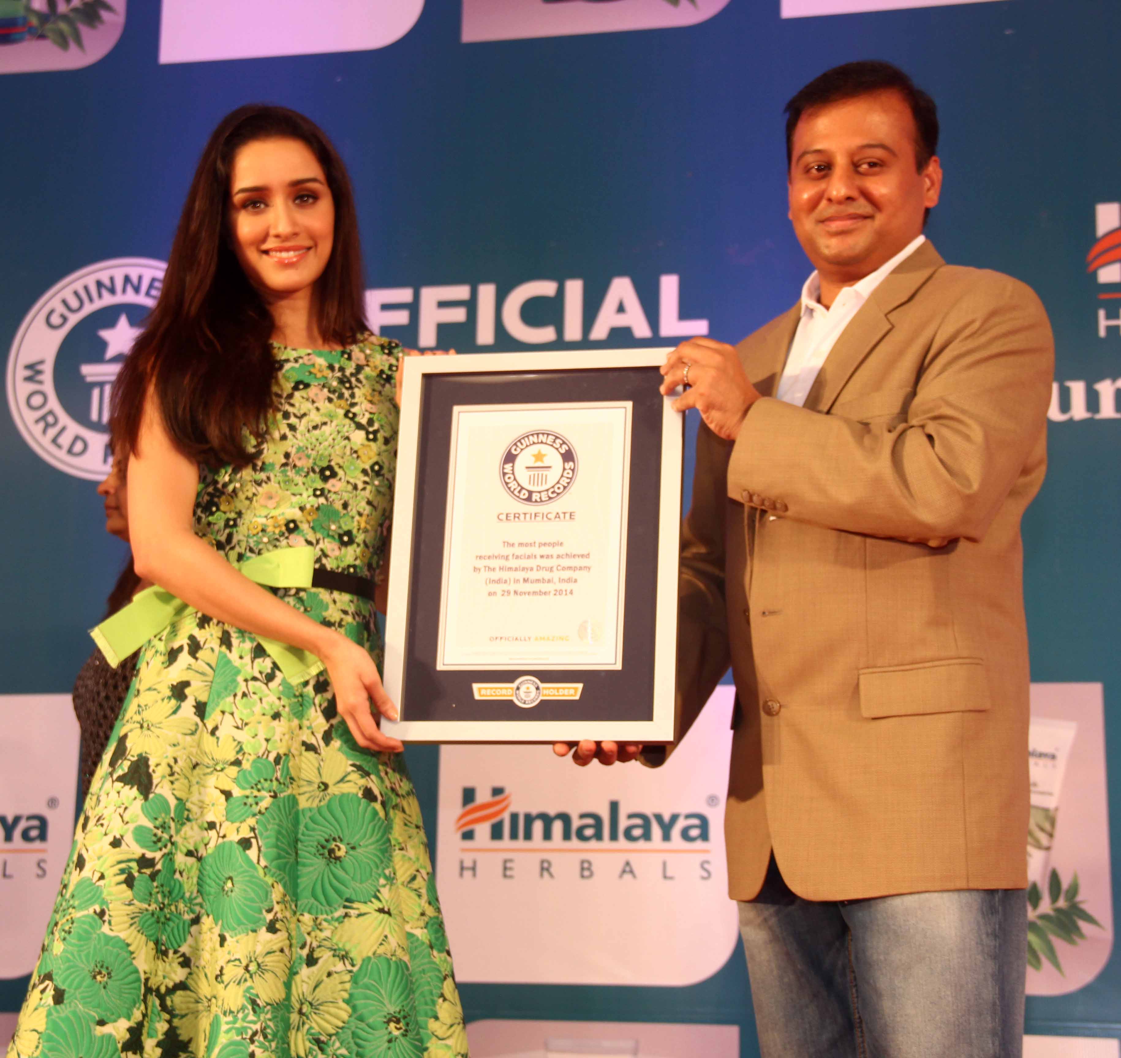 Shraddha Kapoor at Himalaya Herbals Event