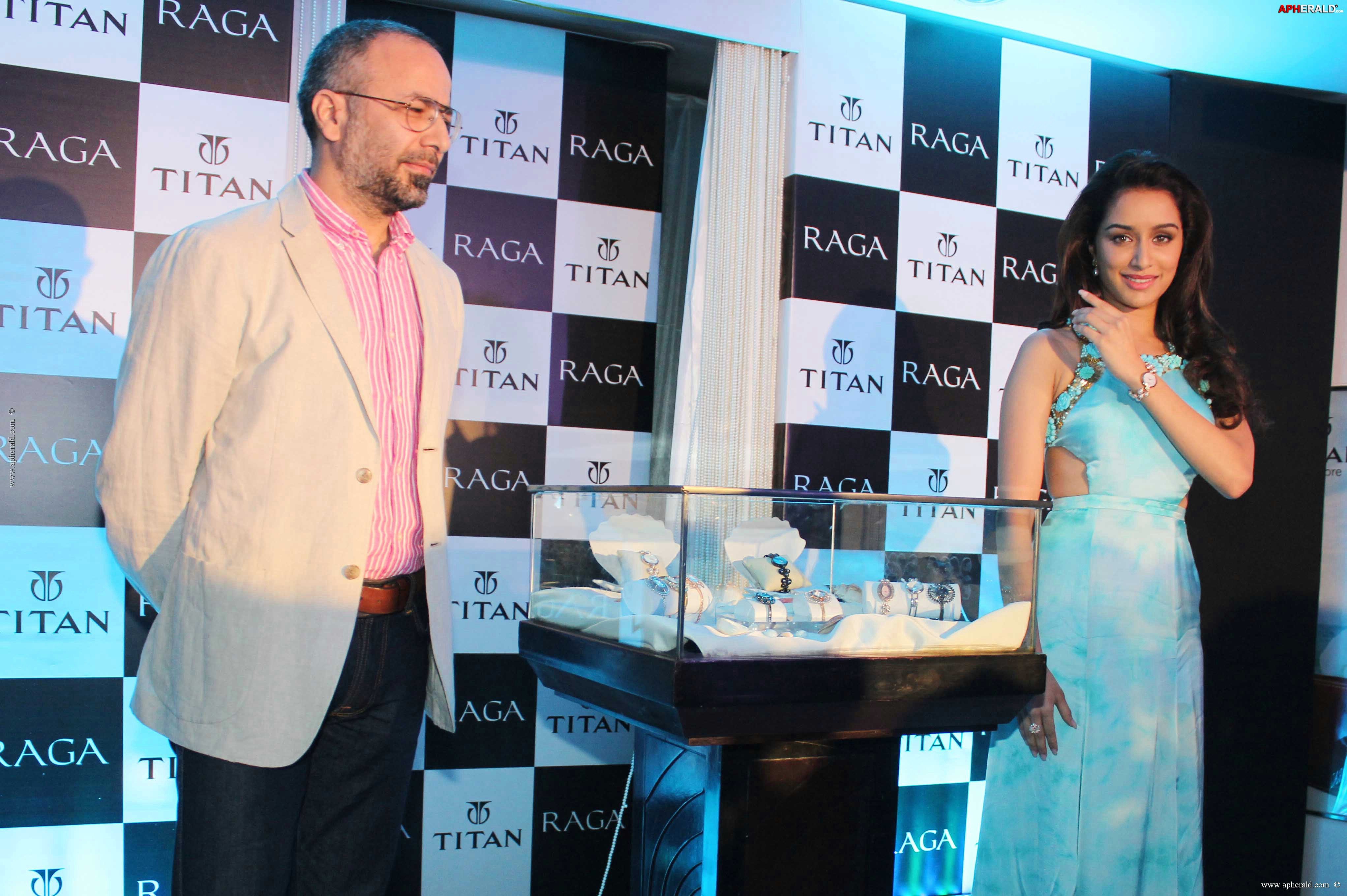 Shraddha Kapoor Launch Titan Raga 