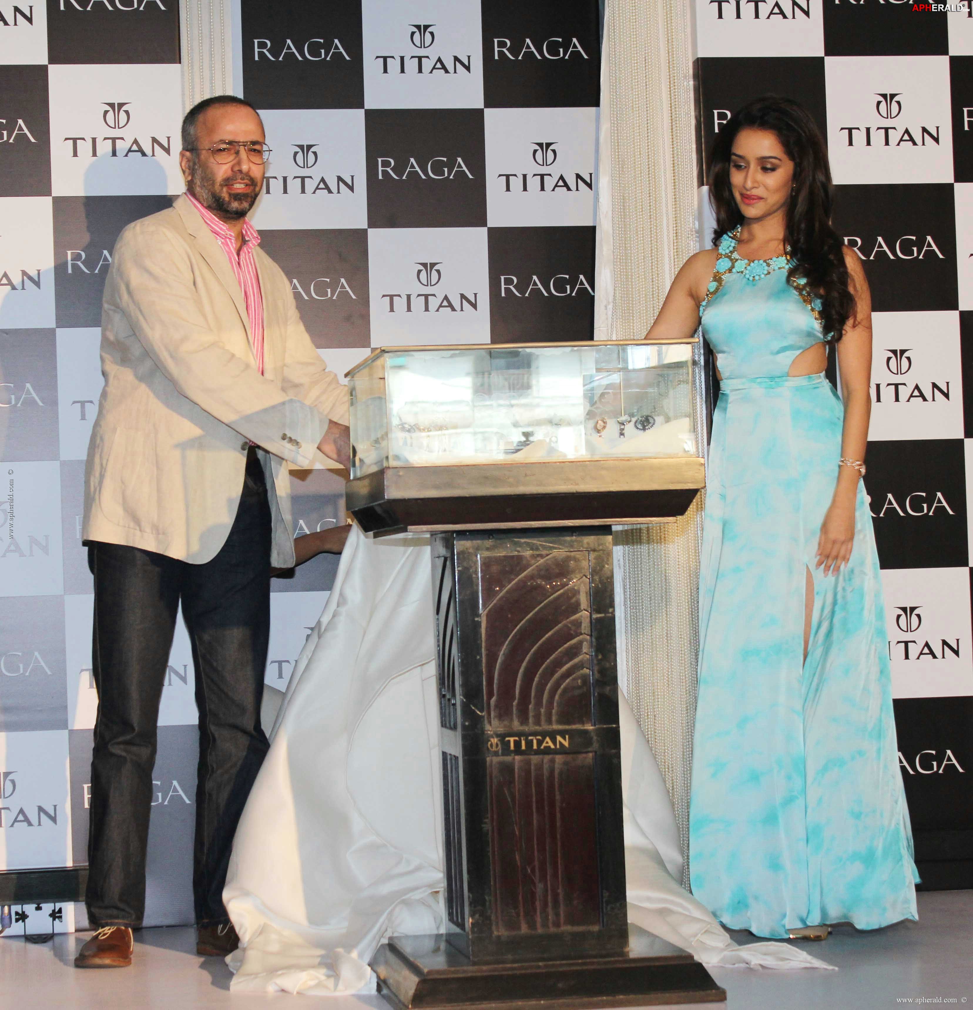 Shraddha Kapoor Launch Titan Raga 