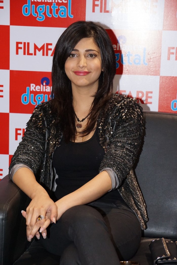 Shruti Haasan At Reliance Digital Filmfare Readers Meet