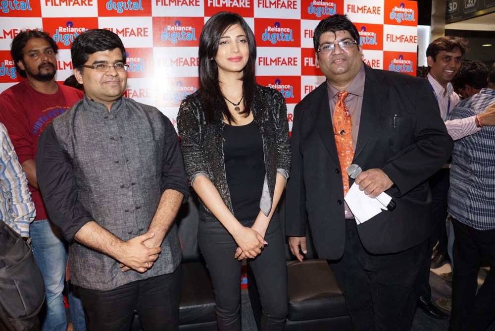Shruti Haasan At Reliance Digital Filmfare Readers Meet
