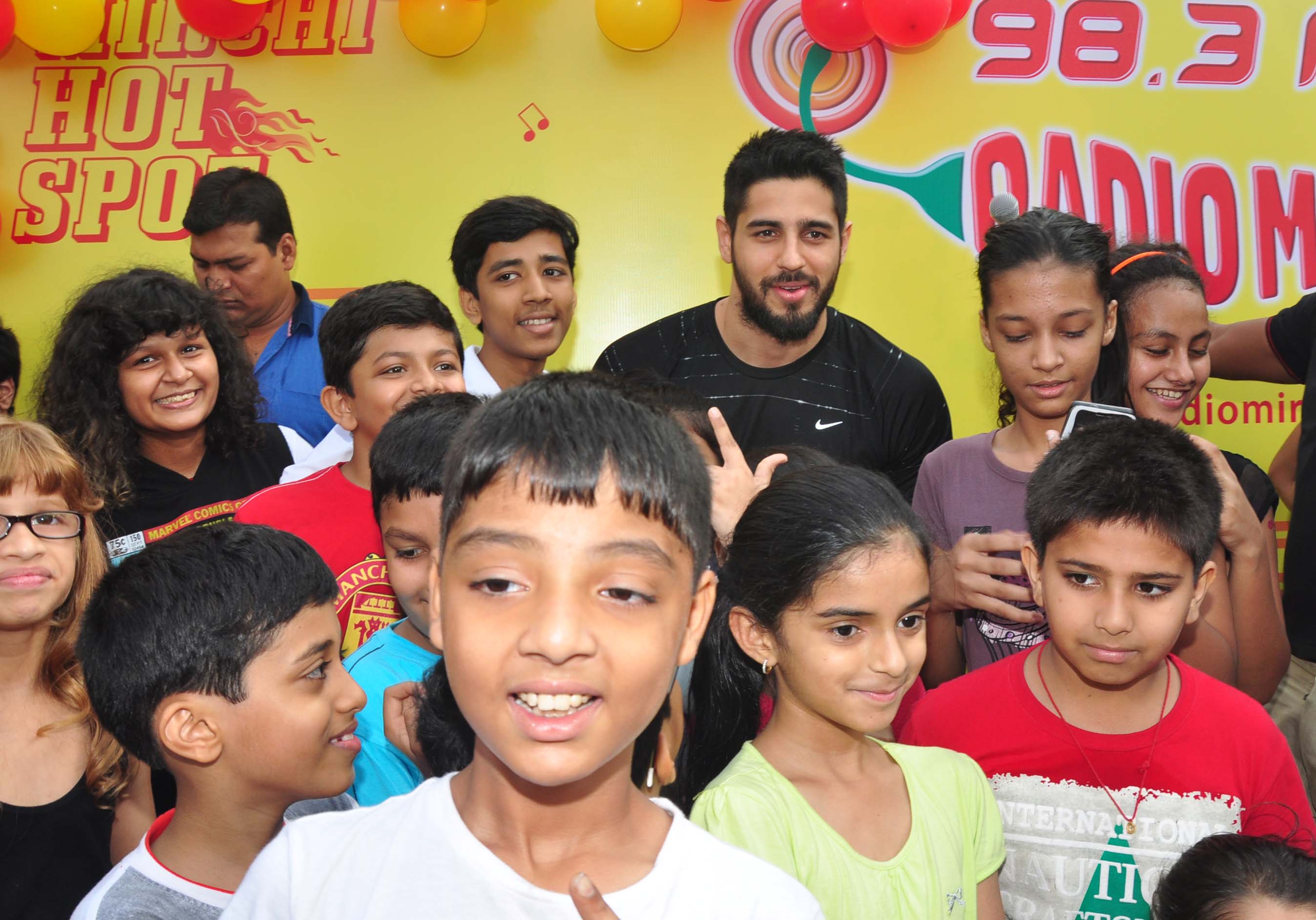 Sidharth Malhotra Cycles at The Equal Street Movement