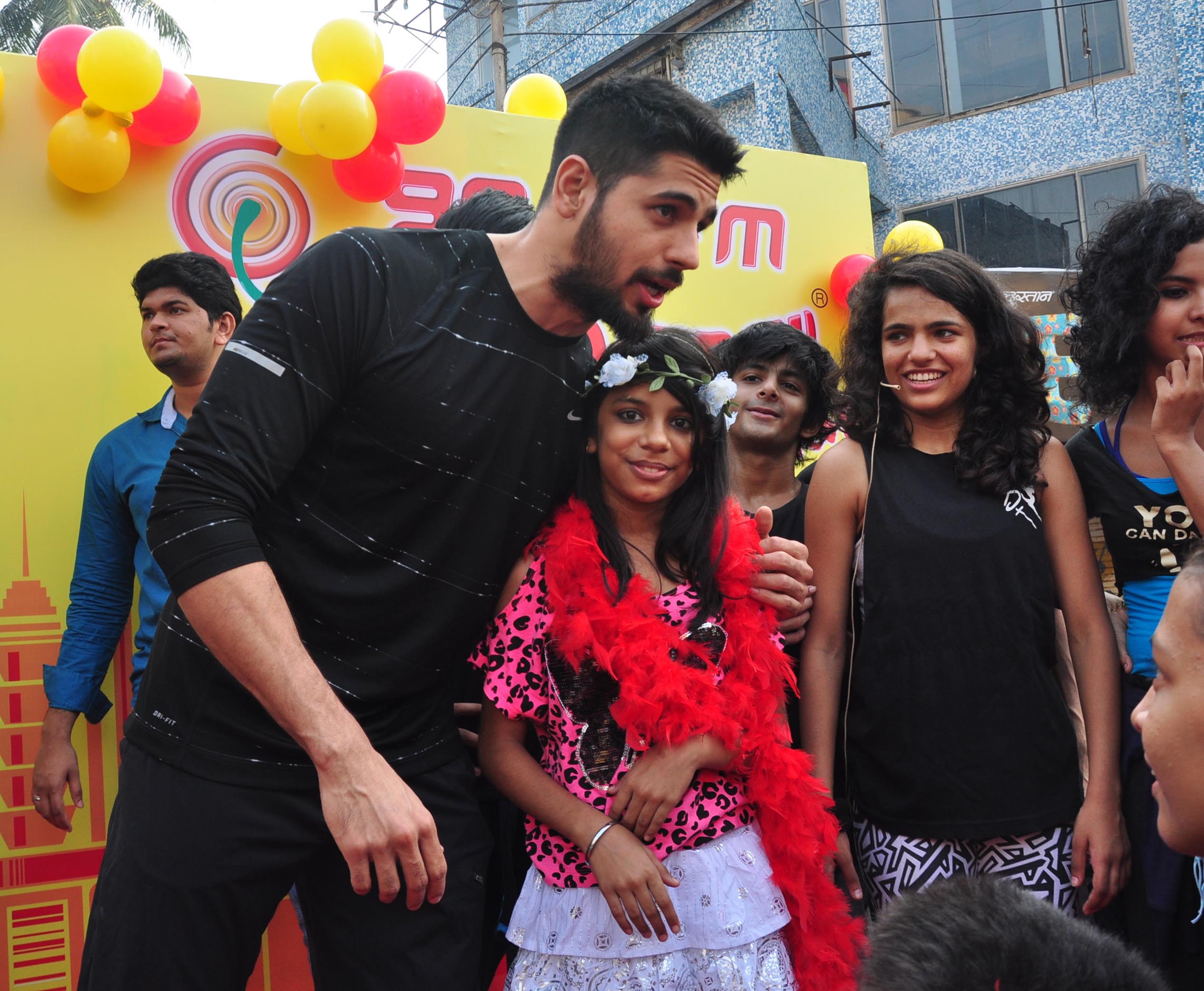 Sidharth Malhotra Cycles at The Equal Street Movement