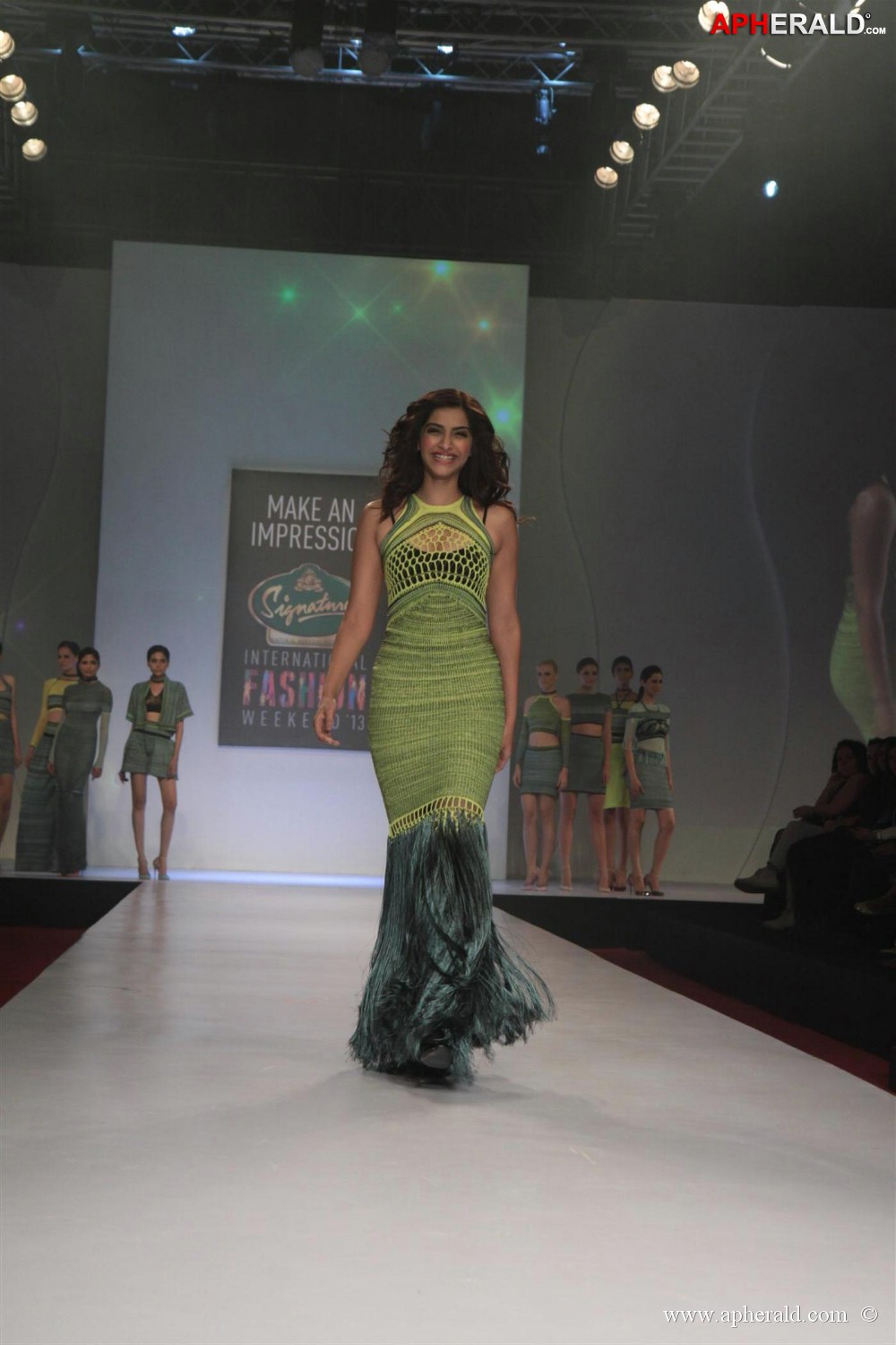 Sonam Kapoor at Signature International Fashion Weekend