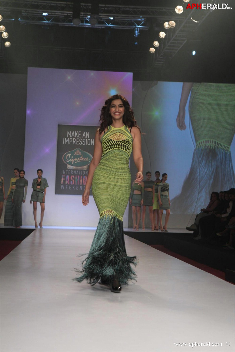 Sonam Kapoor at Signature International Fashion Weekend
